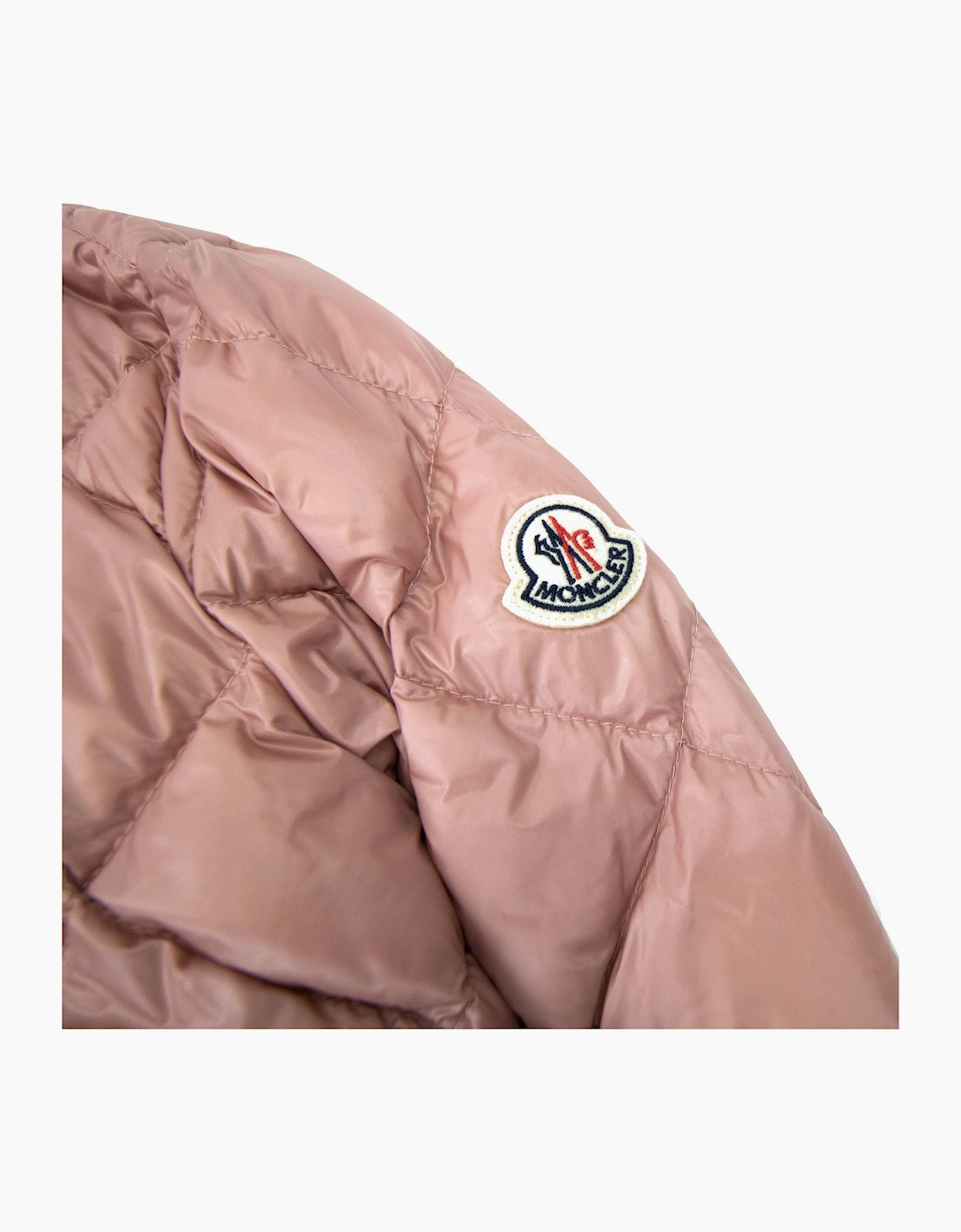 Moncler Women Binic Short Down Jacket Light Pink 510