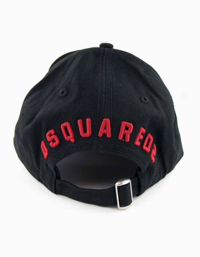 Dsquared2 Icon Cap Bold Black/Red