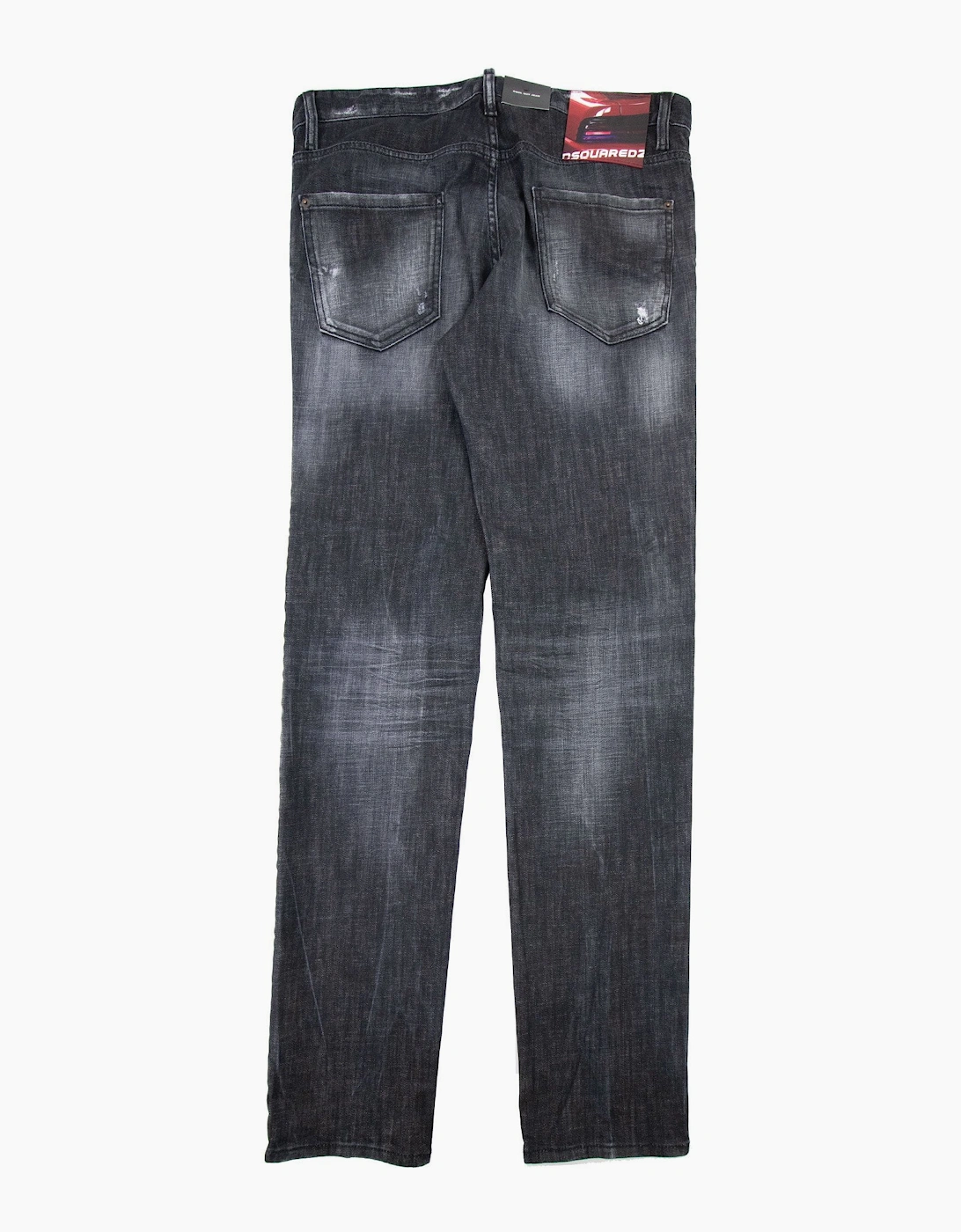 Dsquared2 Black Knee Patch Cool Guy Jean Black