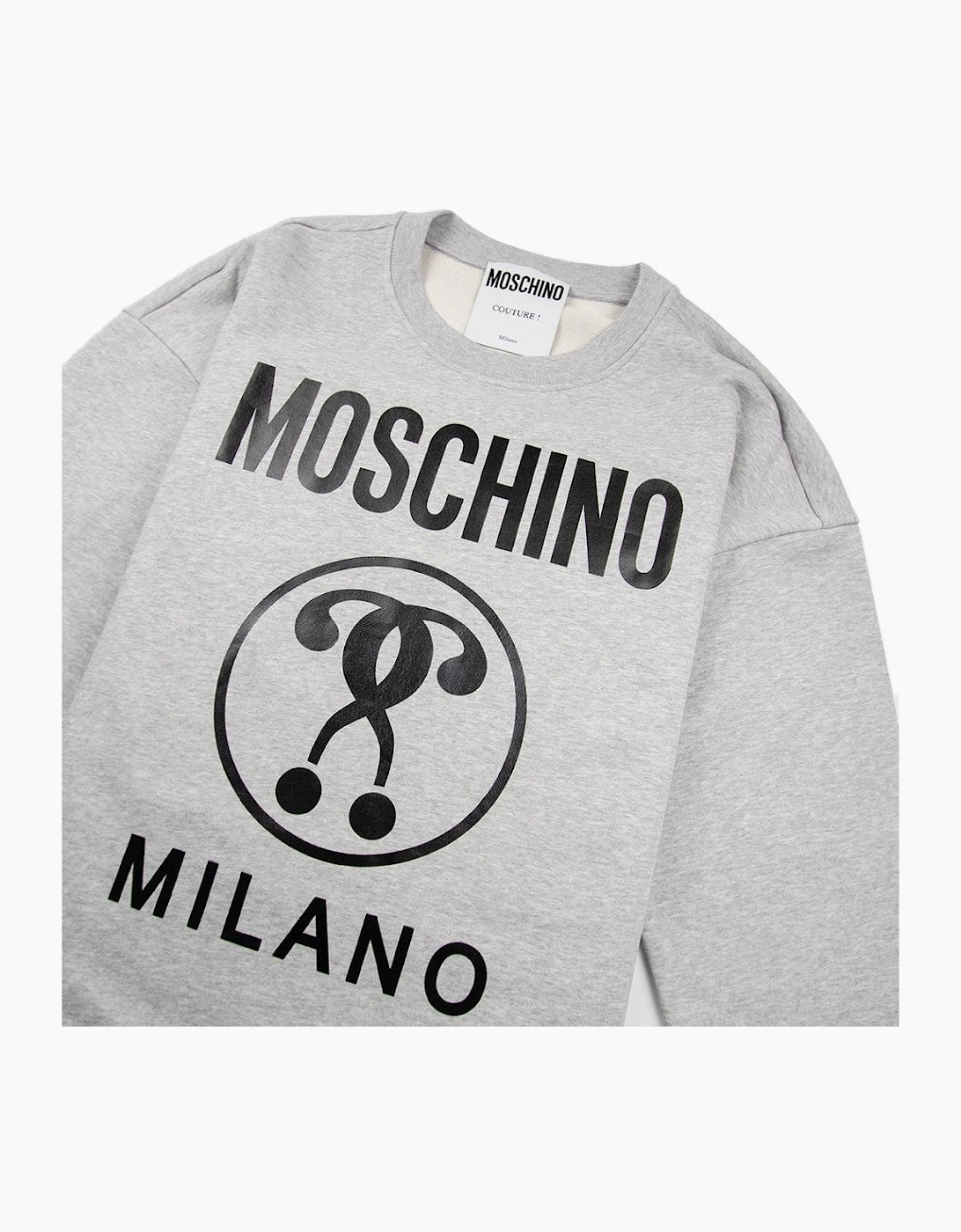 Moschino Couture Crewneck Sweatshirt Light Grey