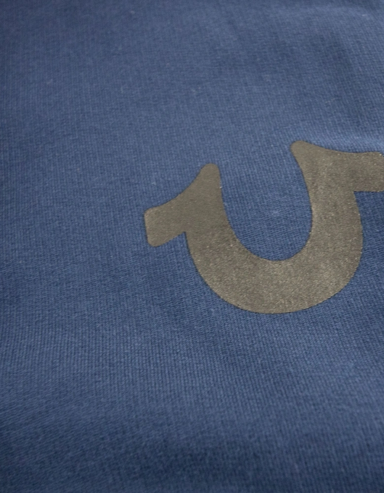 True Religion Crafted With Pride Hoodie Navy Blue