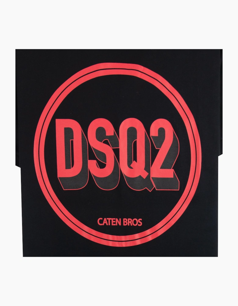 Dsquared2 DSQ2 Circle T-shirt Black 900
