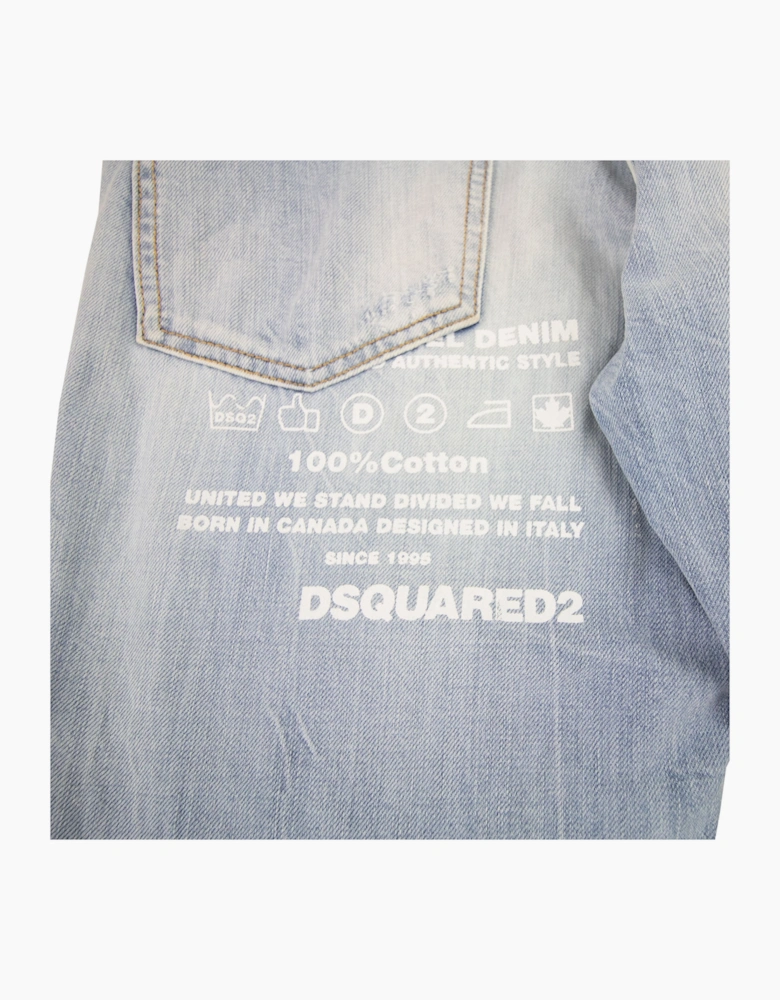 Dsquared2 Light L.a Wash Cool Guy Jean Denim