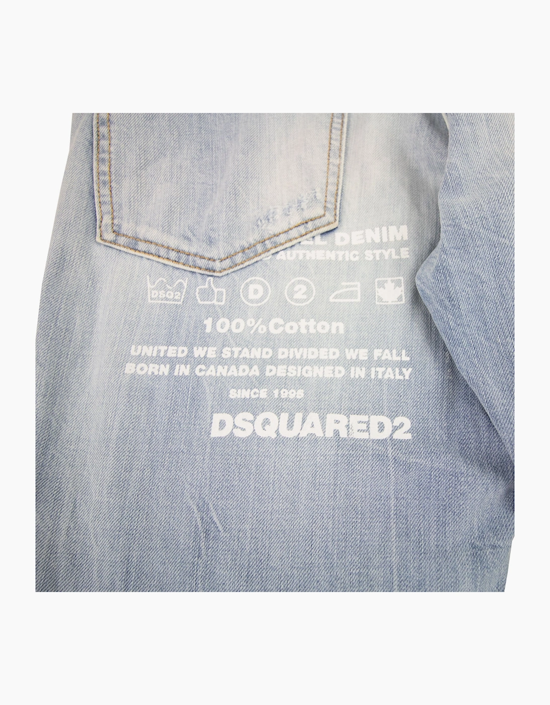 Dsquared2 Light L.a Wash Cool Guy Jean Denim