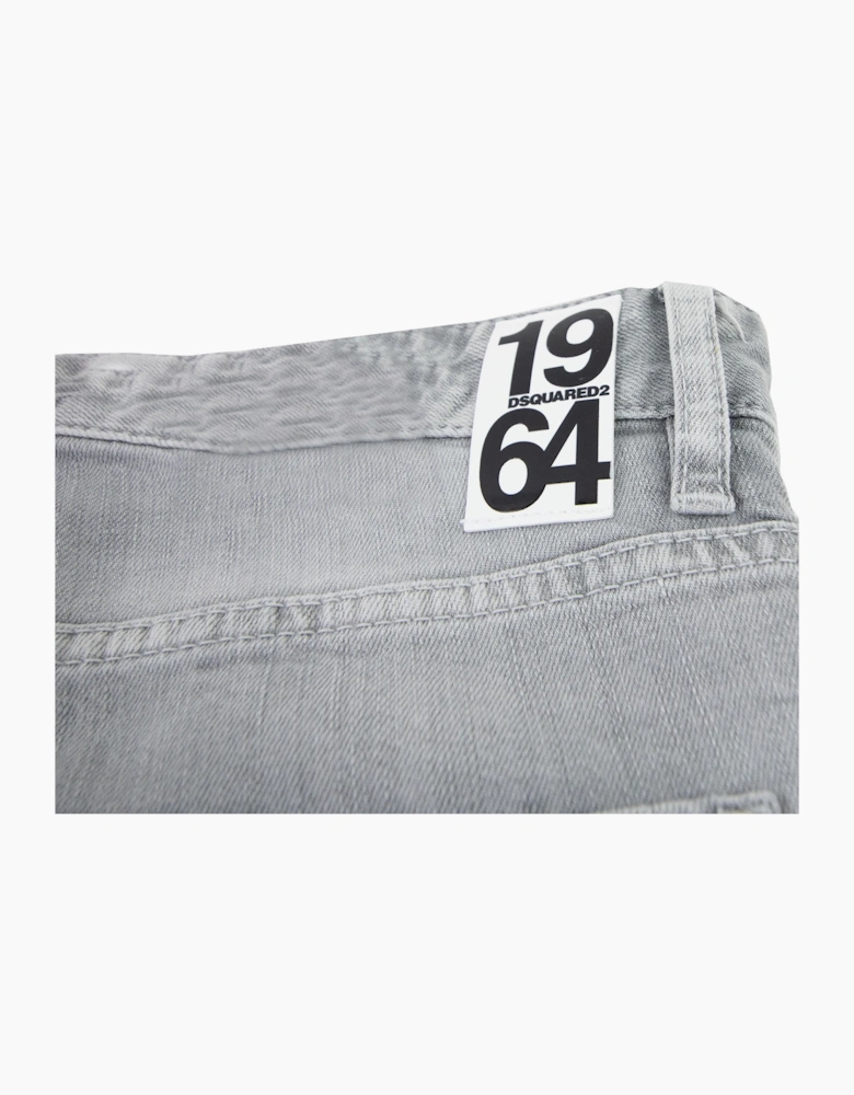 Dsquared2 Piranha Grey Denim Wash Cool Guy Jeans Grey 852