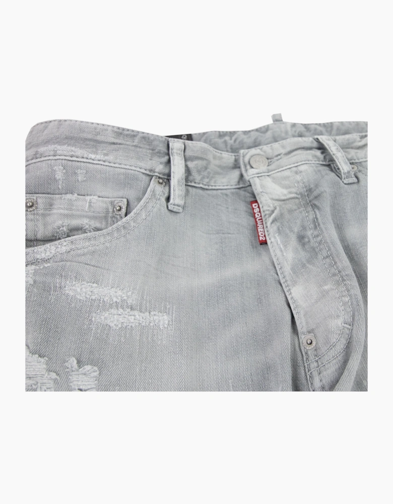 Dsquared2 Piranha Grey Denim Wash Cool Guy Jeans Grey 852