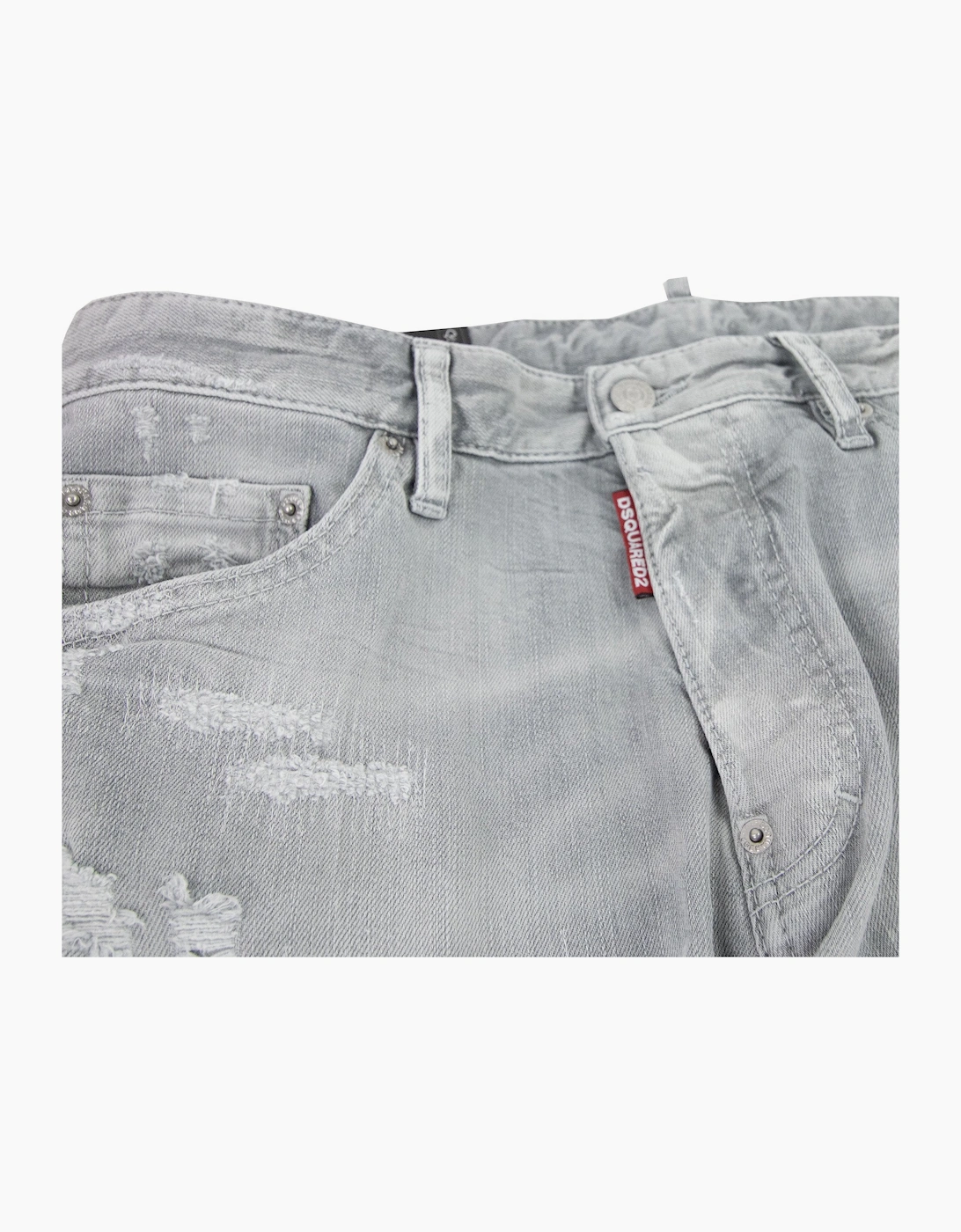 Dsquared2 Piranha Grey Denim Wash Cool Guy Jeans Grey 852