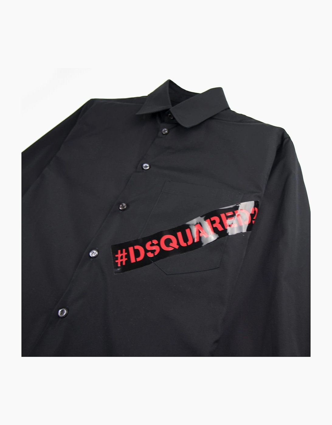 Dsquared2 Tape Pocket Shirt Black