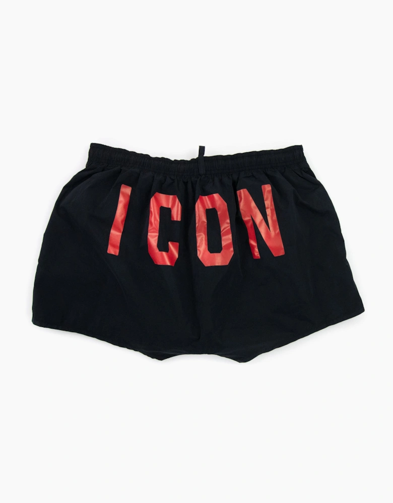 Dsquared2 Icon Shorts Black/red