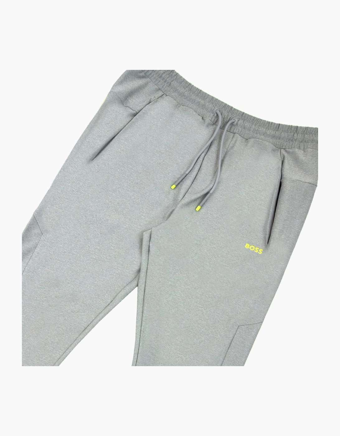 Hugo Boss Hicon Gym Side Stripe Bottoms Light Grey