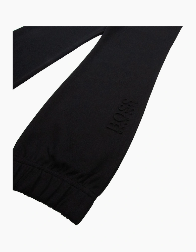 Hugo Boss Hadiko Embossed Logo Tracksuit Bottom Black 001