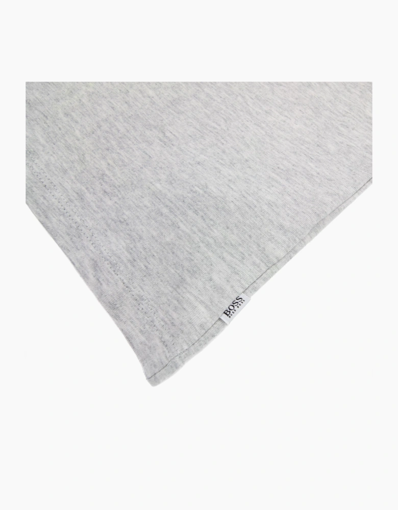 Hugo Boss Kids Contrast Logo Print T Shirt Grey