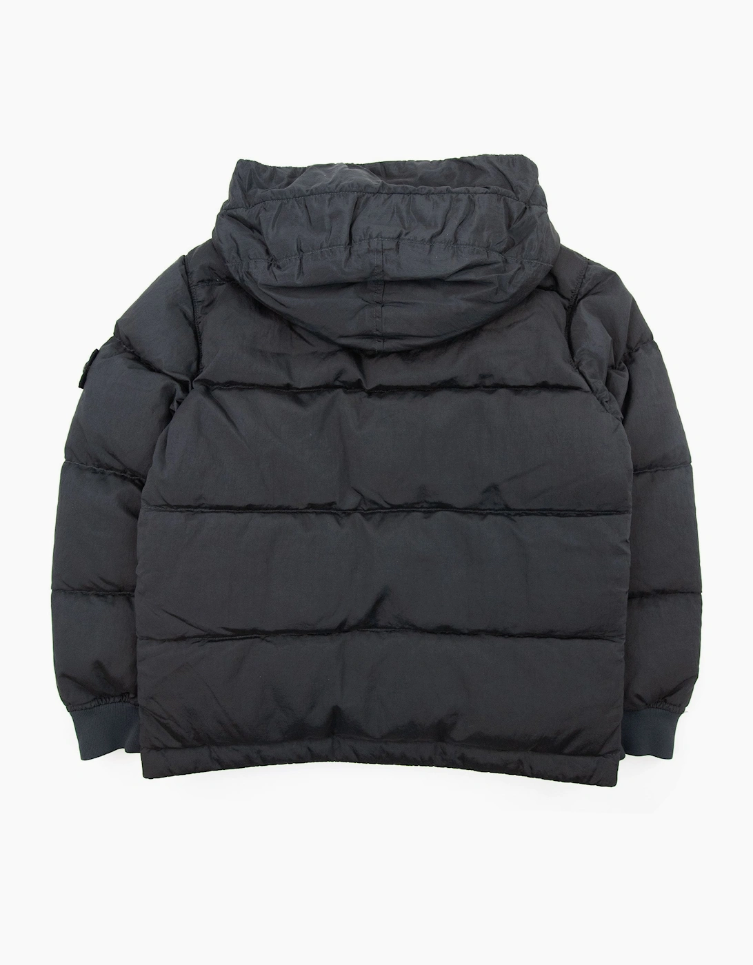 Stone Island Junior 40735 Regenerated Nylon Metal In Econyl Jacket Charcoal V0065
