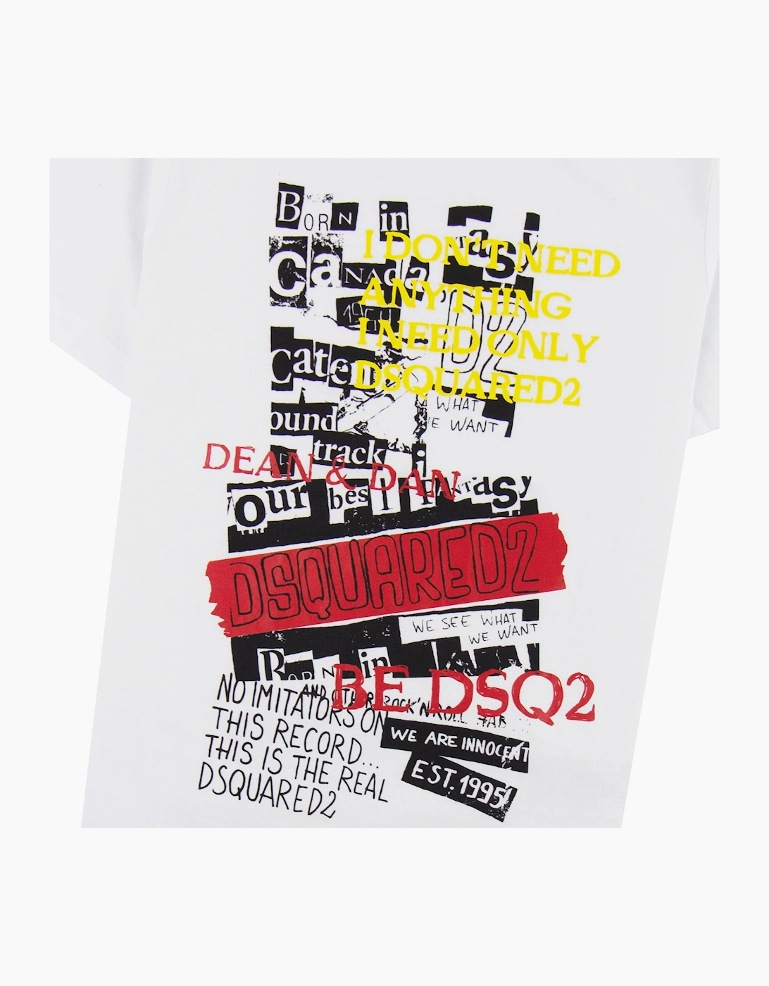 Dsquared2 Kids Punkd T-shirt White