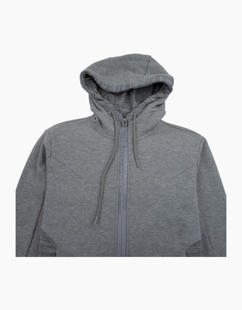 Hugo Boss Selwyn Zip Logo Hoody Grey 059