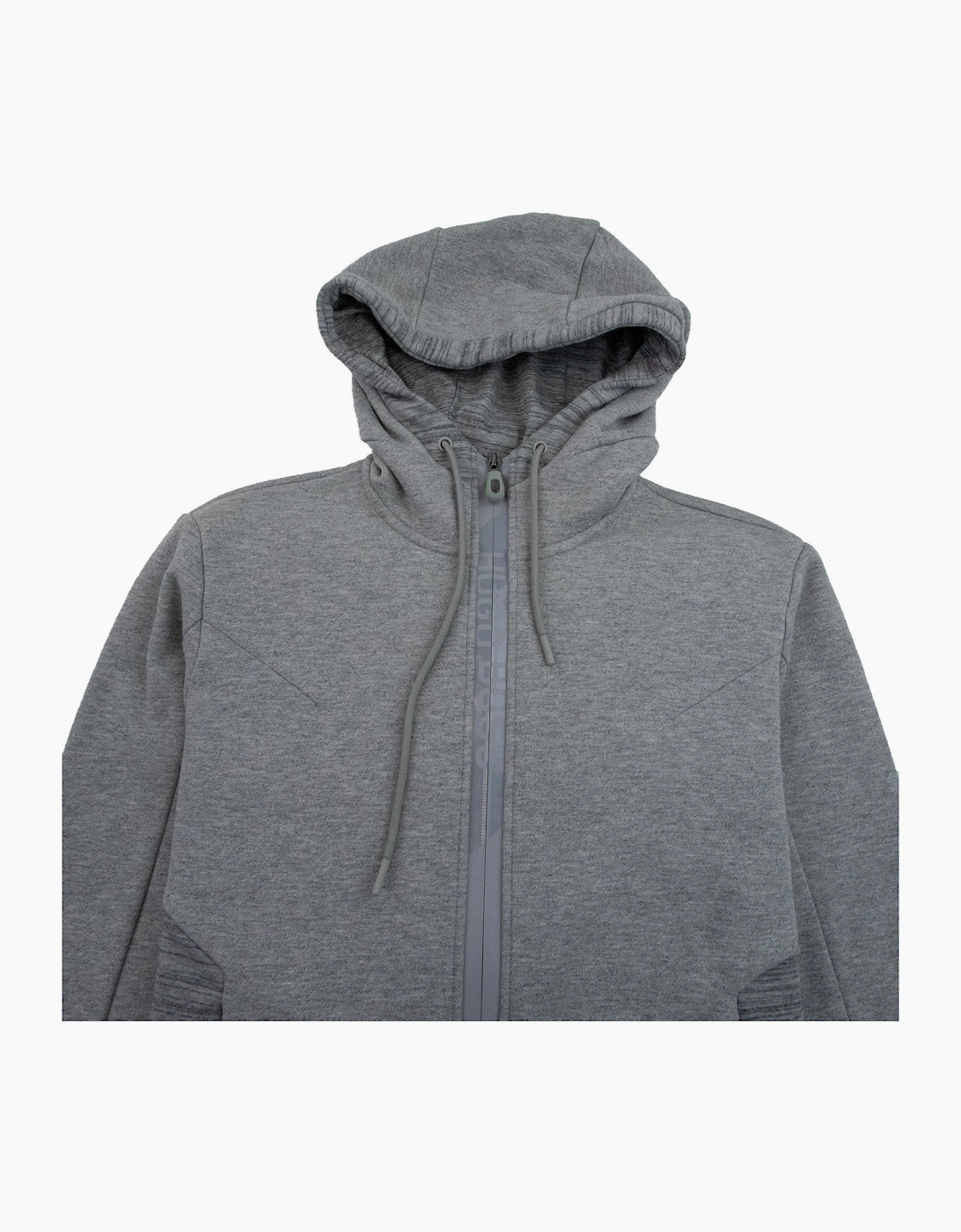 Hugo Boss Selwyn Zip Logo Hoody Grey 059