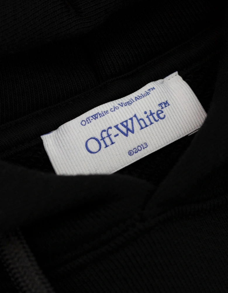 Off White Moon Cam Arrow Skate Hoodie Black/green