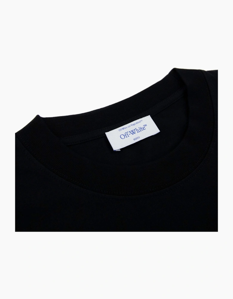 Off White Scratch Arrow Slim S/s T Shirt Black/white