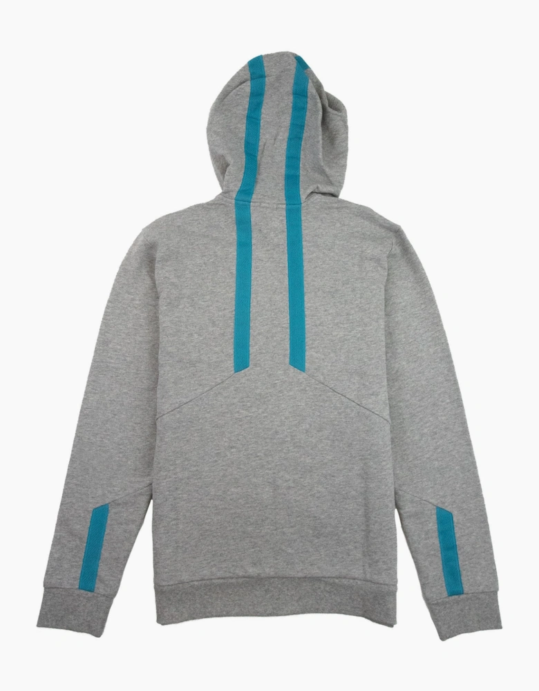 Hugo Boss Saggy 1 Mesh Hoodie Grey/Teal