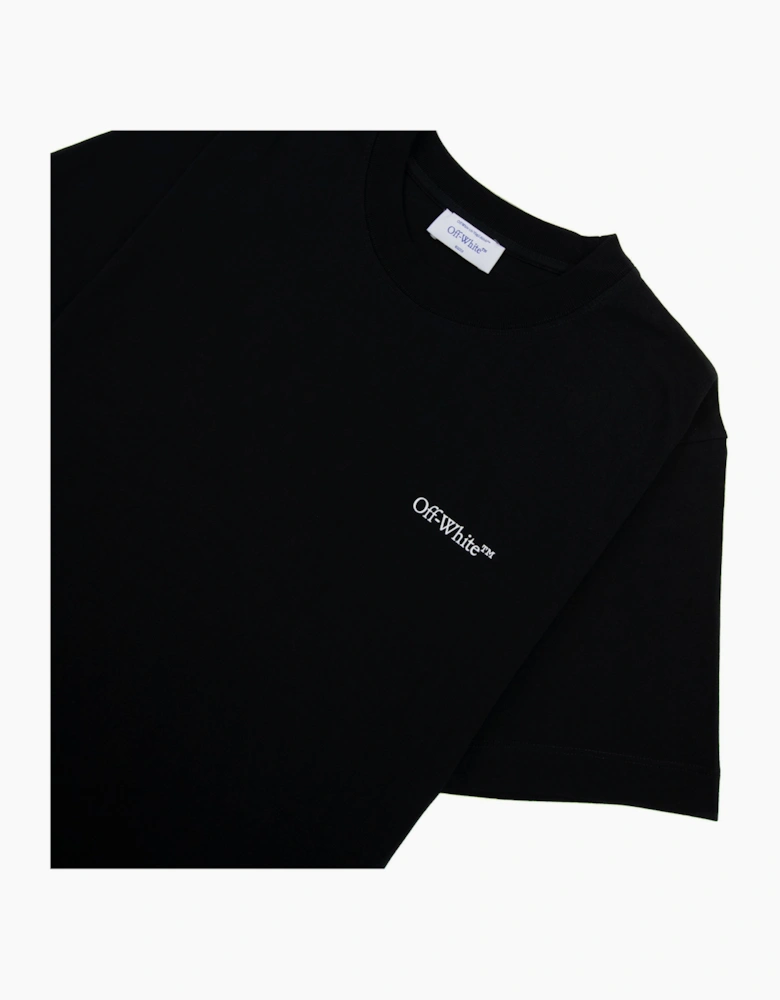 Off White Scratch Arrow Slim S/s T Shirt Black/white