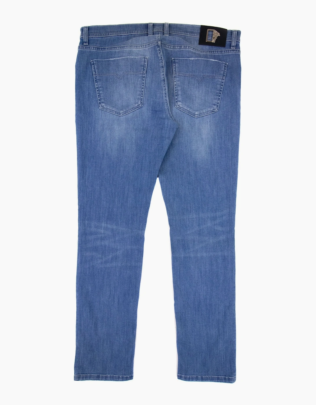 Versace Collection Medusa Band Casual Jeans Denim Blue