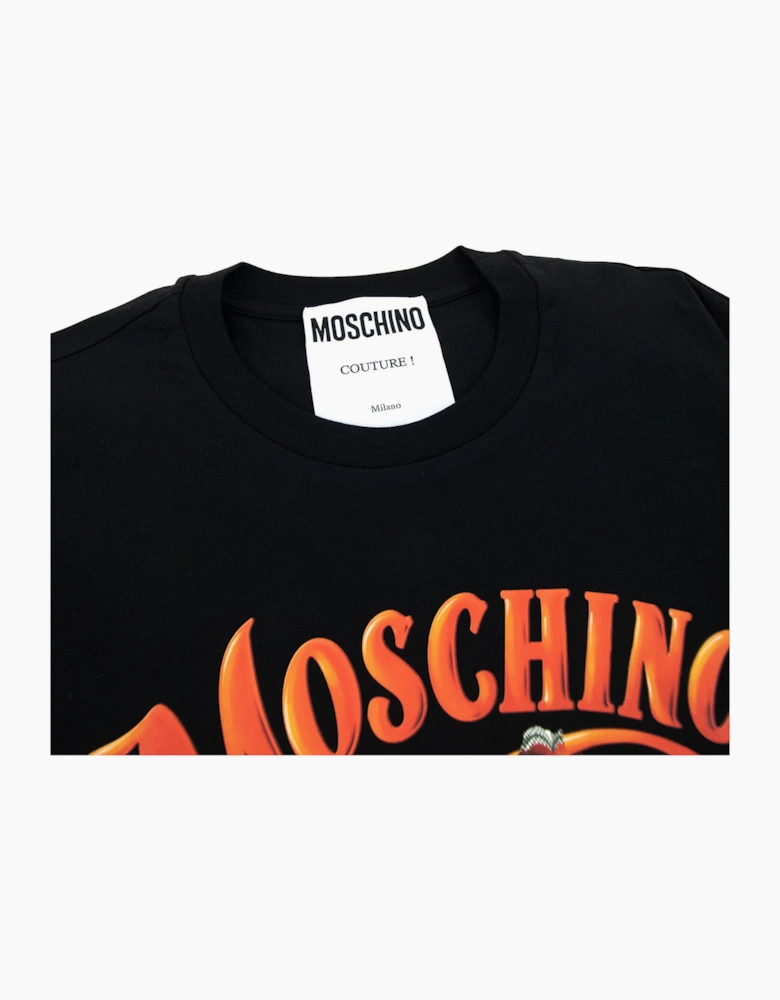 Moschino Couture Moschino Ice Cream T-shirt Black