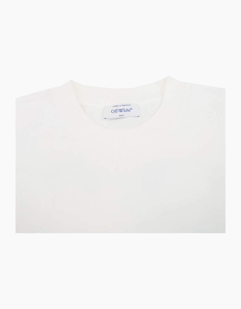 Off White Scratch Arrow Slim S/s T Shirt White/black