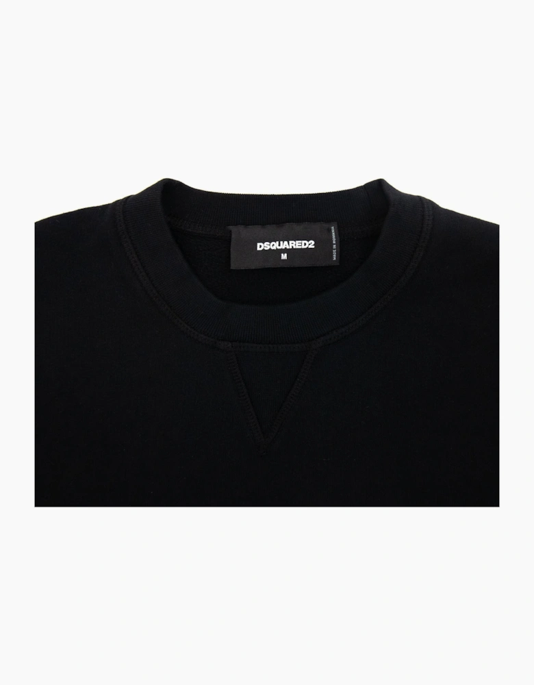 Dsquared2 Outline Cool Crewneck Sweatshirt Black 900