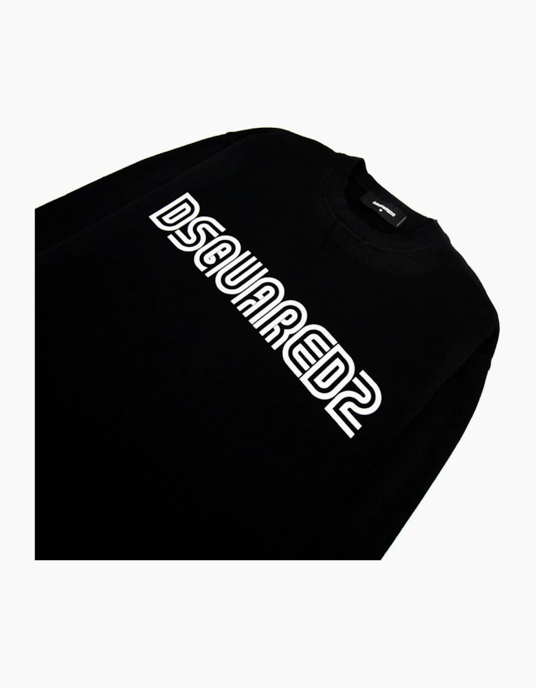 Dsquared2 Outline Cool Crewneck Sweatshirt Black 900