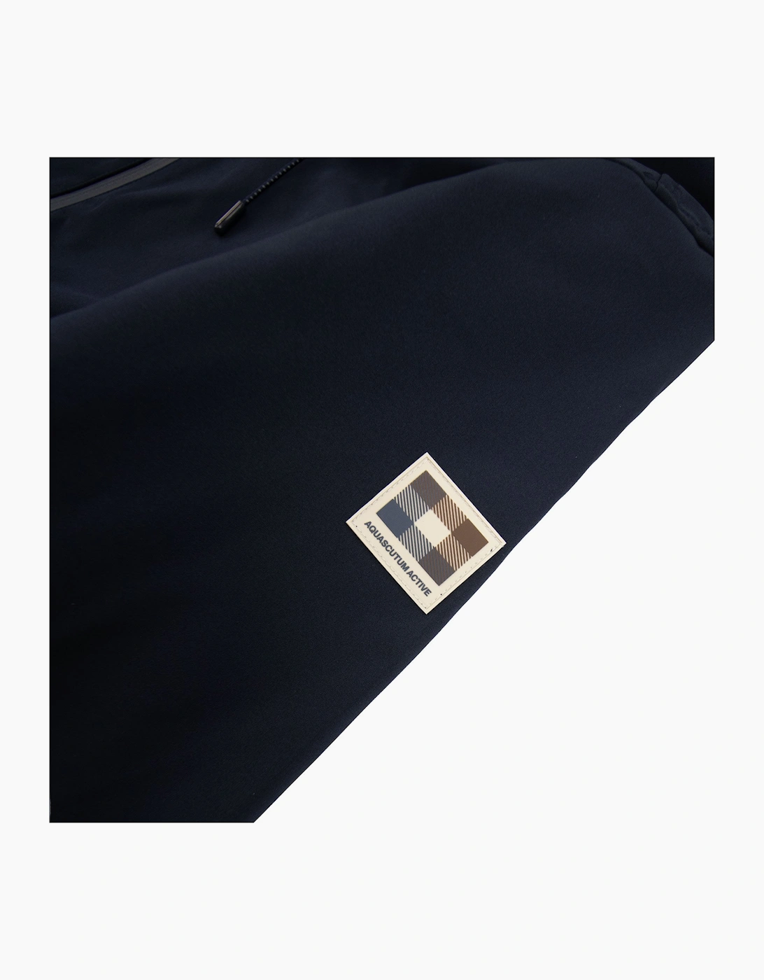 Aquascutum Shell Hybrid Hooded Jacket Navy 11