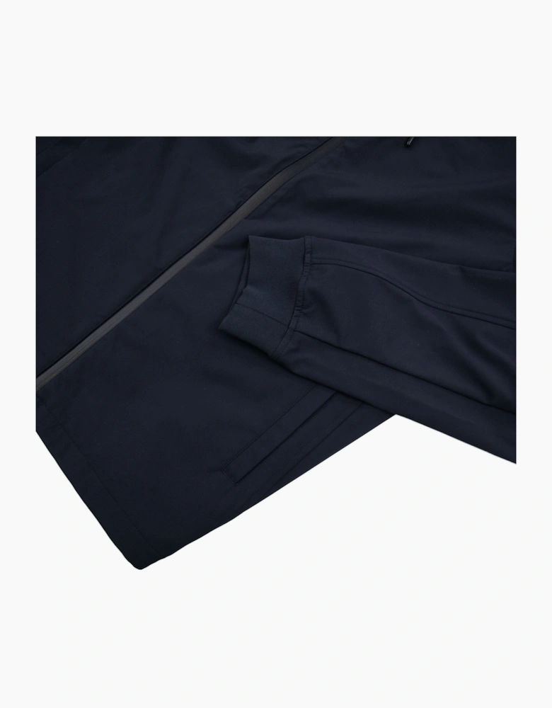 Aquascutum Shell Hybrid Hooded Jacket Navy 11