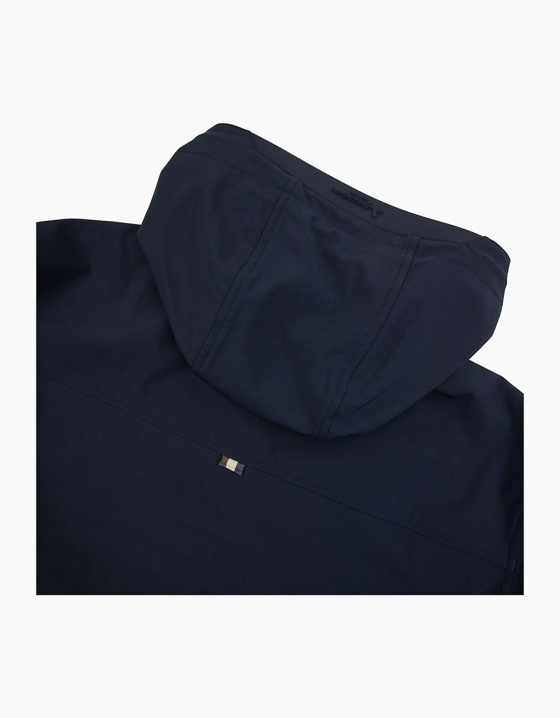 Aquascutum Shell Hybrid Hooded Jacket Navy 11