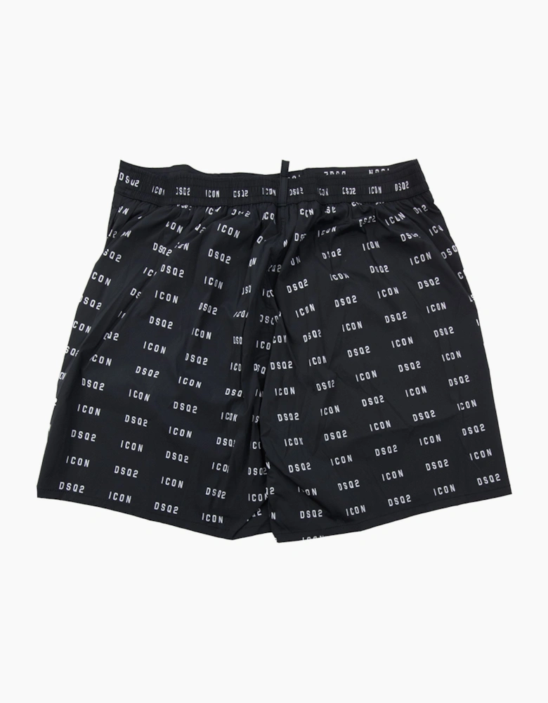 Dsquared2 Logo Swim Shorts Black