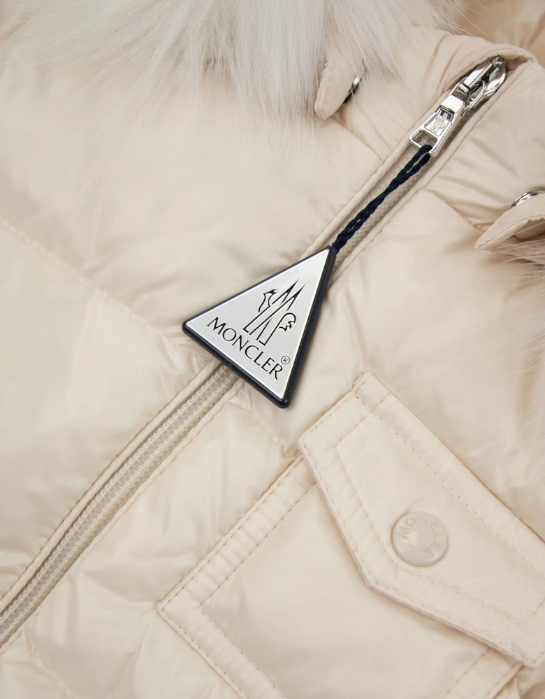 Moncler Junior K2 Giubbotto Down Padded Jacket Pink