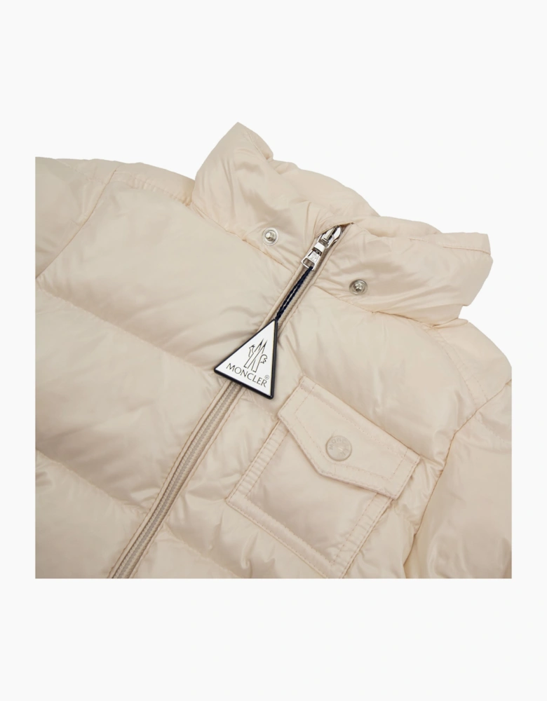 Moncler Junior K2 Giubbotto Down Padded Jacket Pink