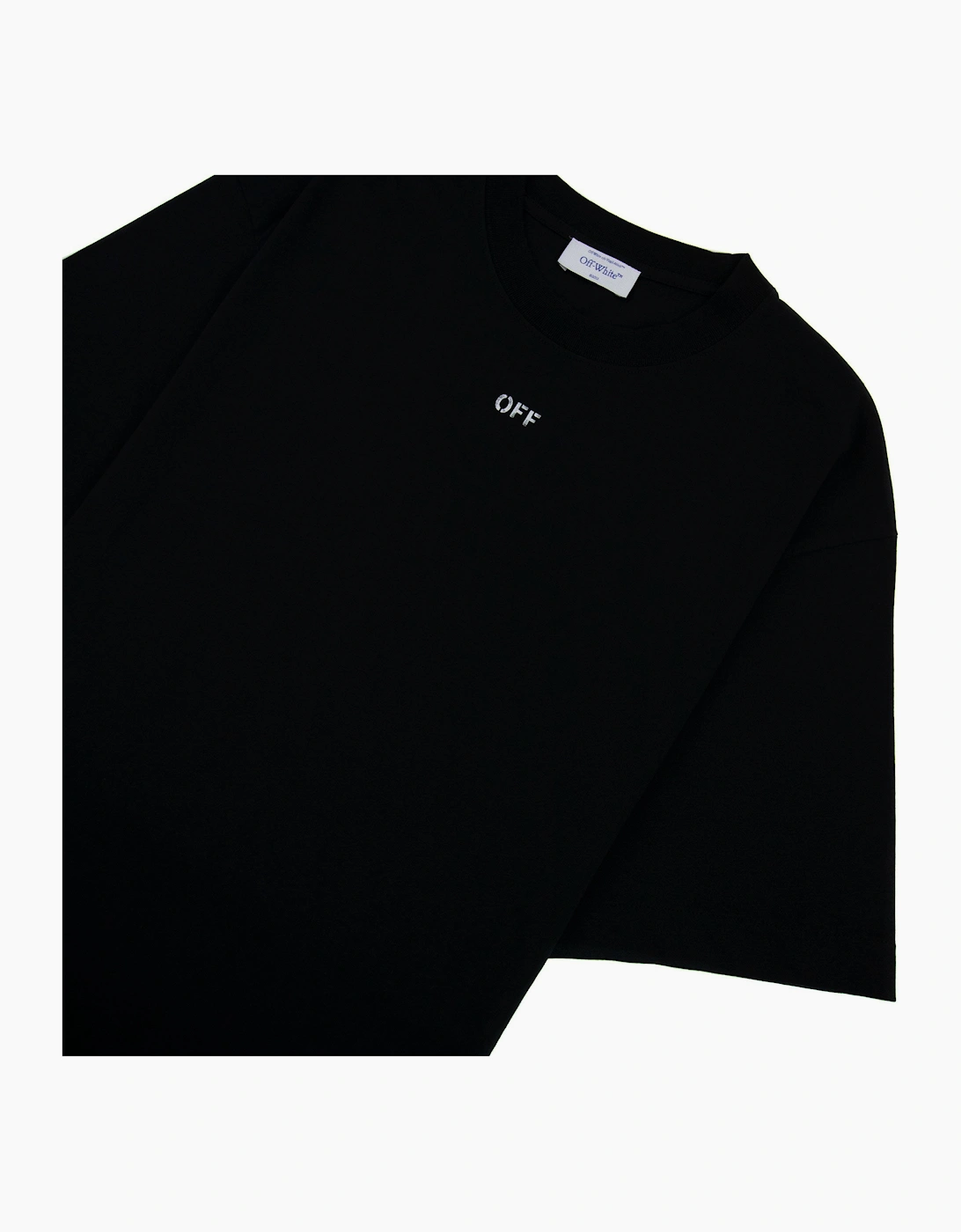 Off White Dbl Moon Arrow Skate S/s T Shirt Black/white