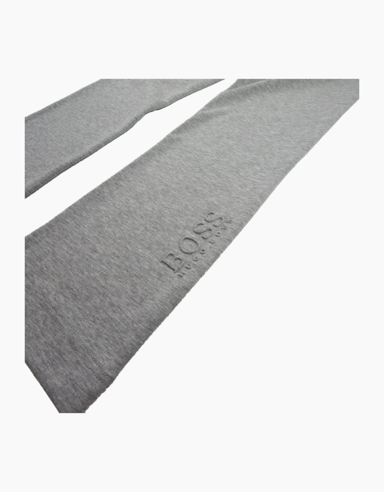 Hugo Boss Hadiko Embossed Logo Straight Cuff Tracksuit Bottoms Grey