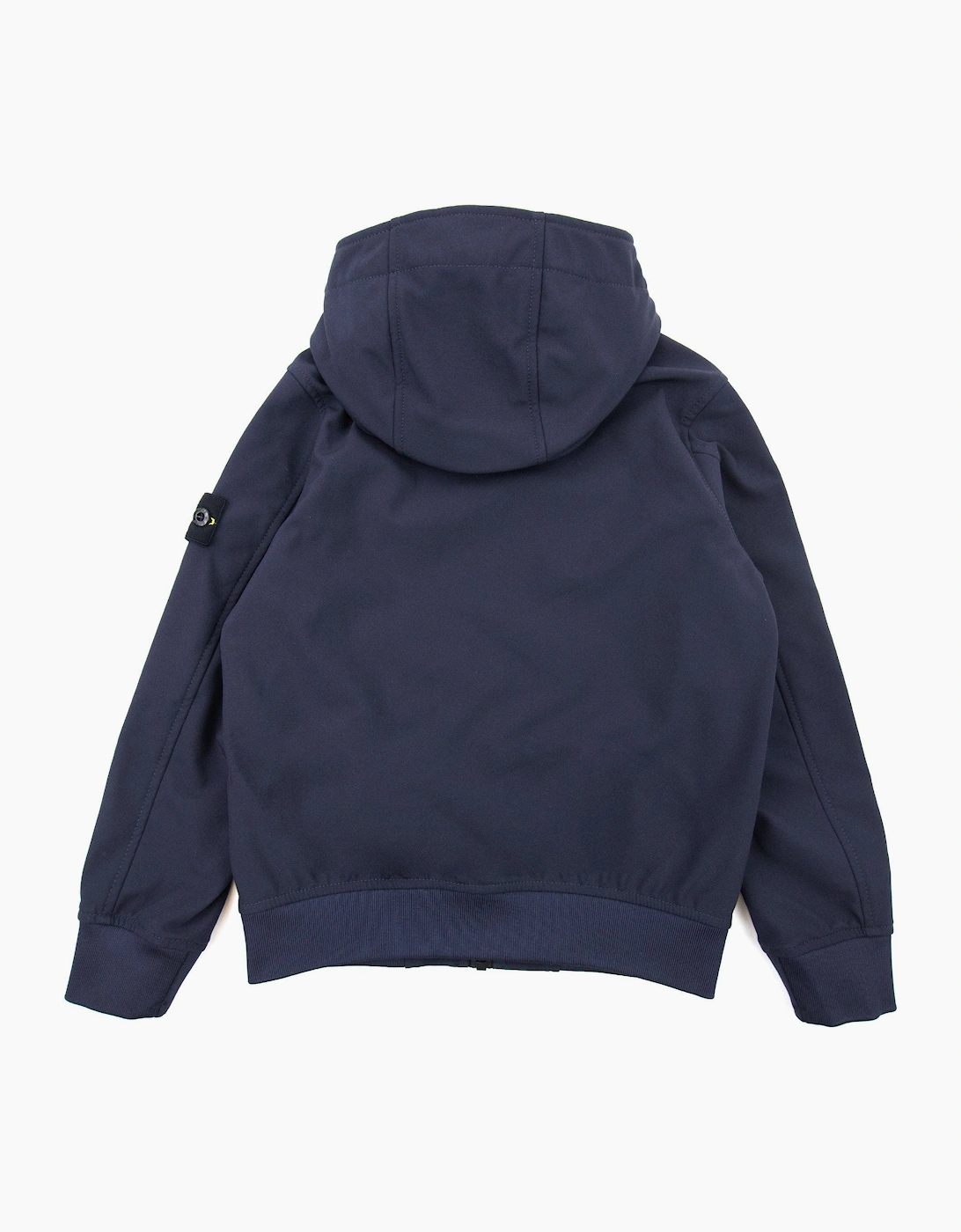 Stone Island Junior Q0130 E.dye Technology Soft Shell R Jacket Navy V0020