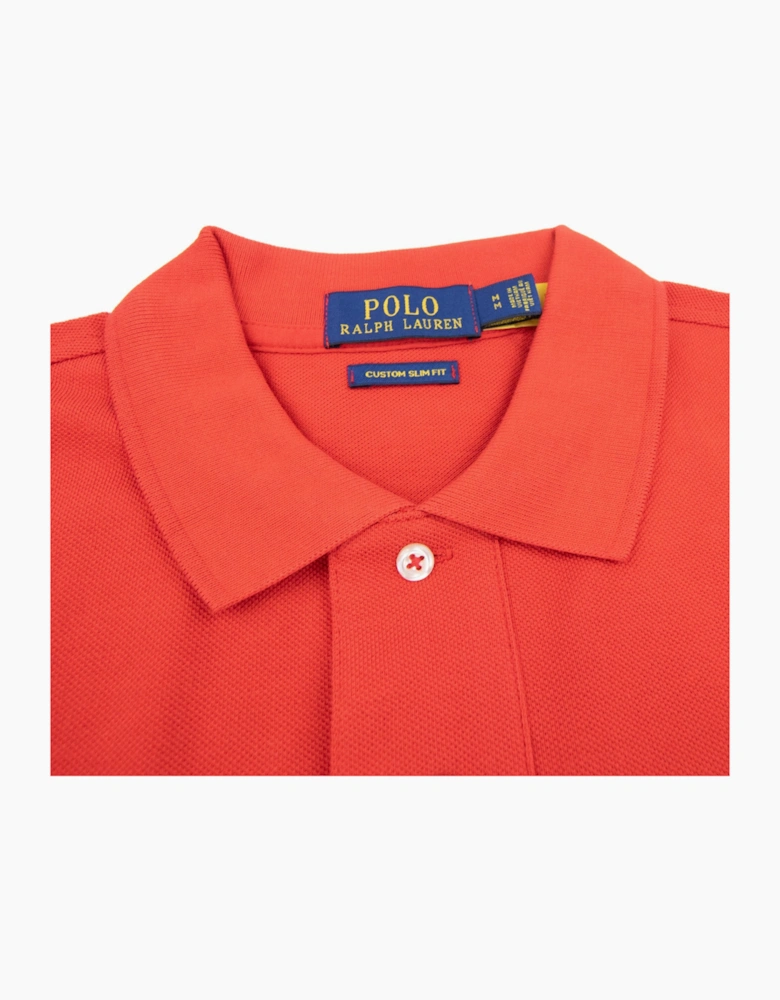 Polo Ralph Lauren Custom Slim Fit Polo Red 2000