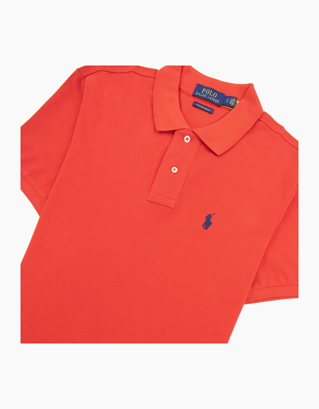 Polo Ralph Lauren Custom Slim Fit Polo Red 2000