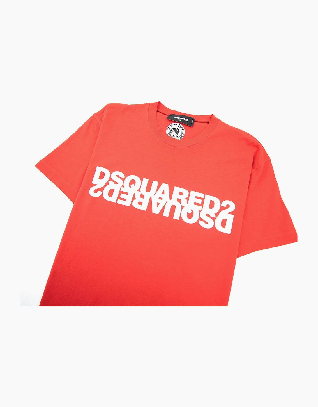Dsquared2 Mirror Logo Tshirt Red
