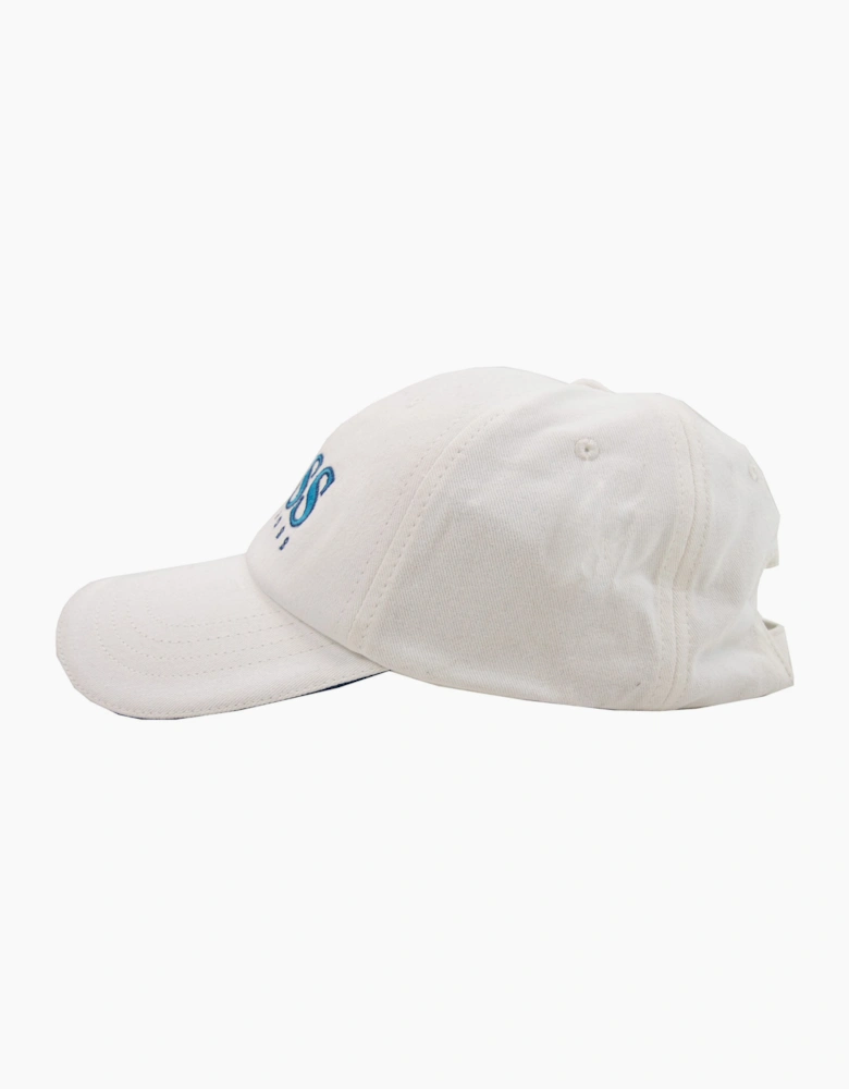 Hugo Boss Kids Embroidered Logo Cap White
