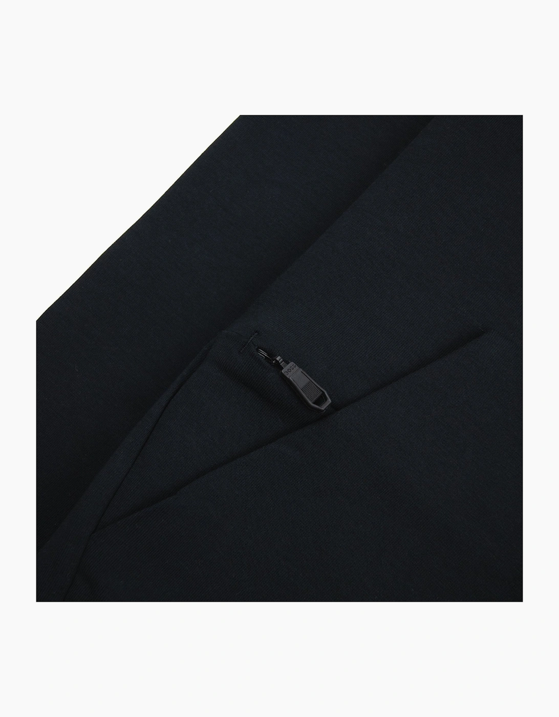 Hugo Boss Soody Stretch-cotton Hoodie With Sandwich Logo Black 001