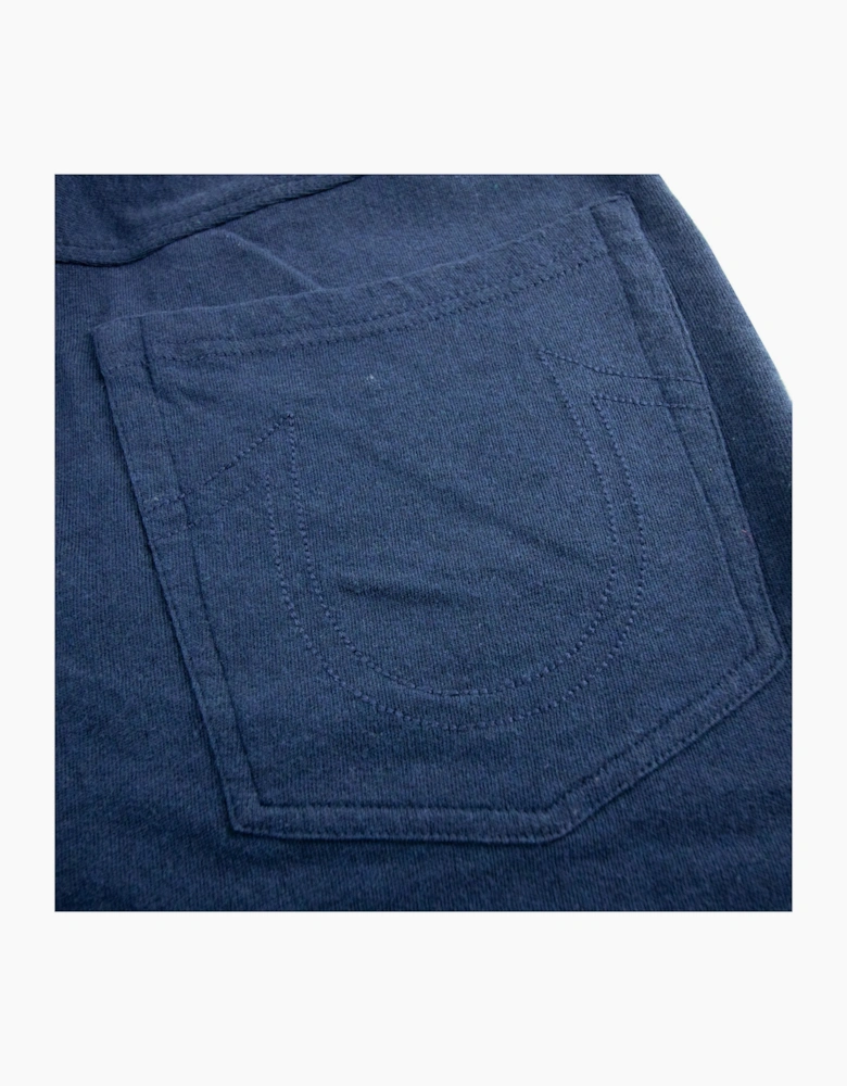 True Religion Terry Slim Fit Sweatpants Midnight Blue
