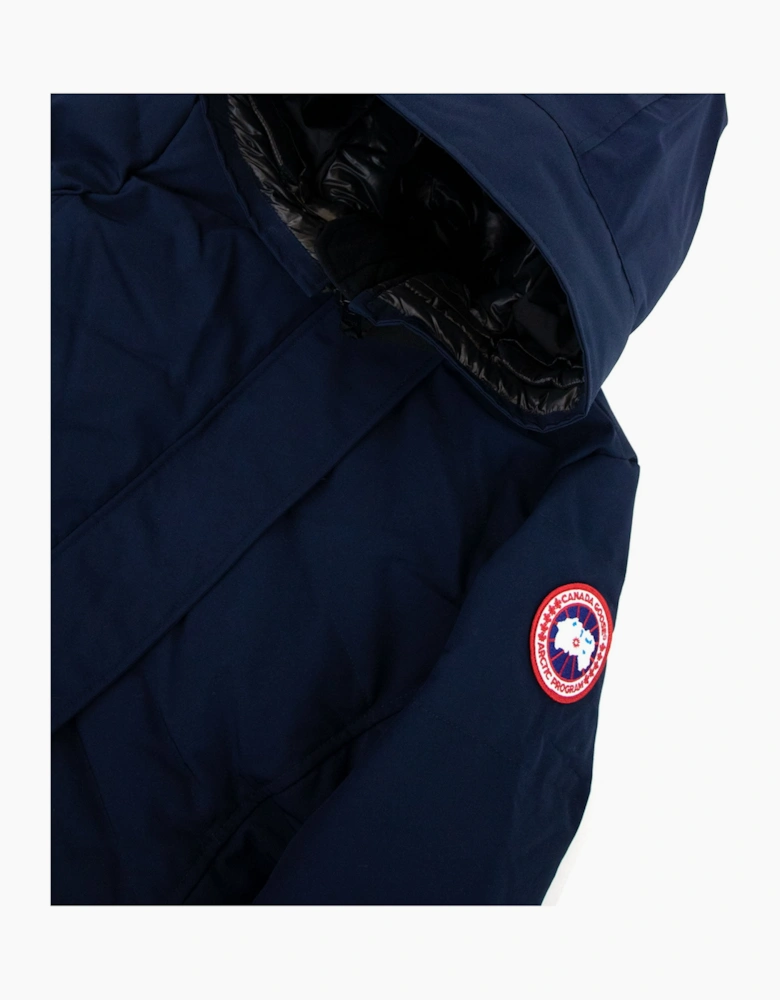 Canada Goose Lorette Parka With Hood Trim 63 Atlantic Navy