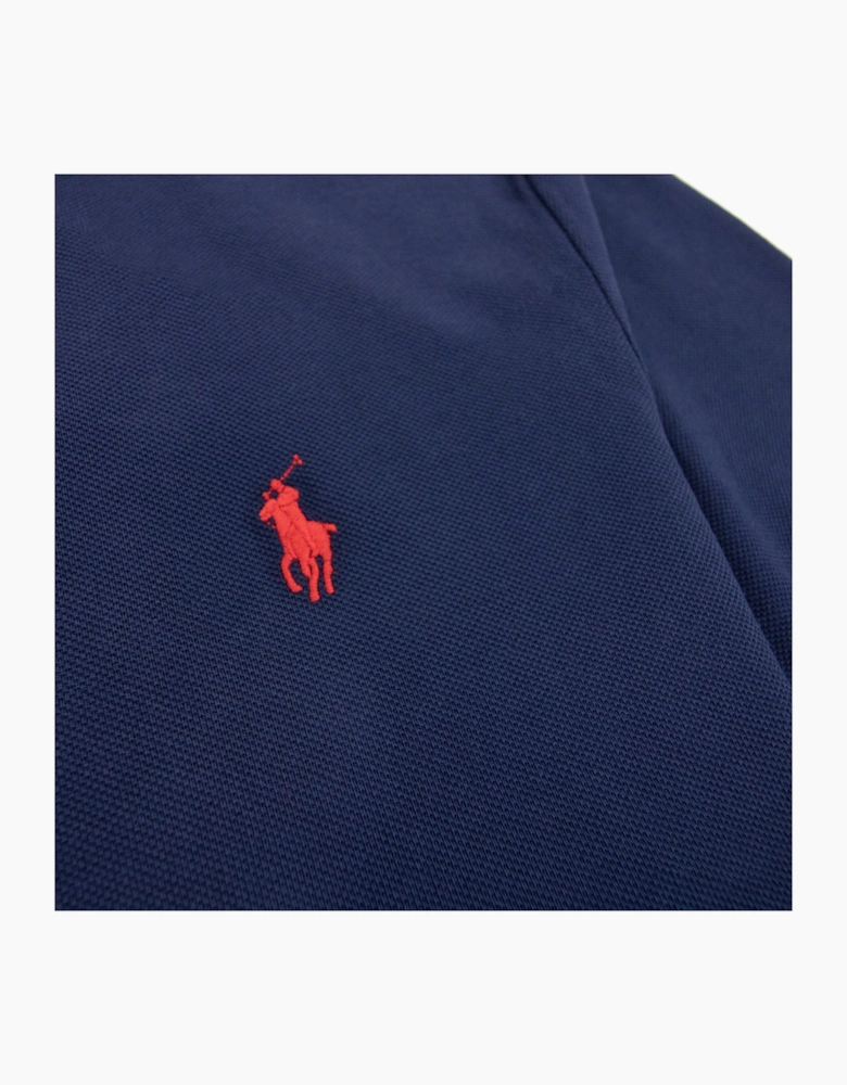Polo Ralph Lauren Custom Slim Fit Polo Navy