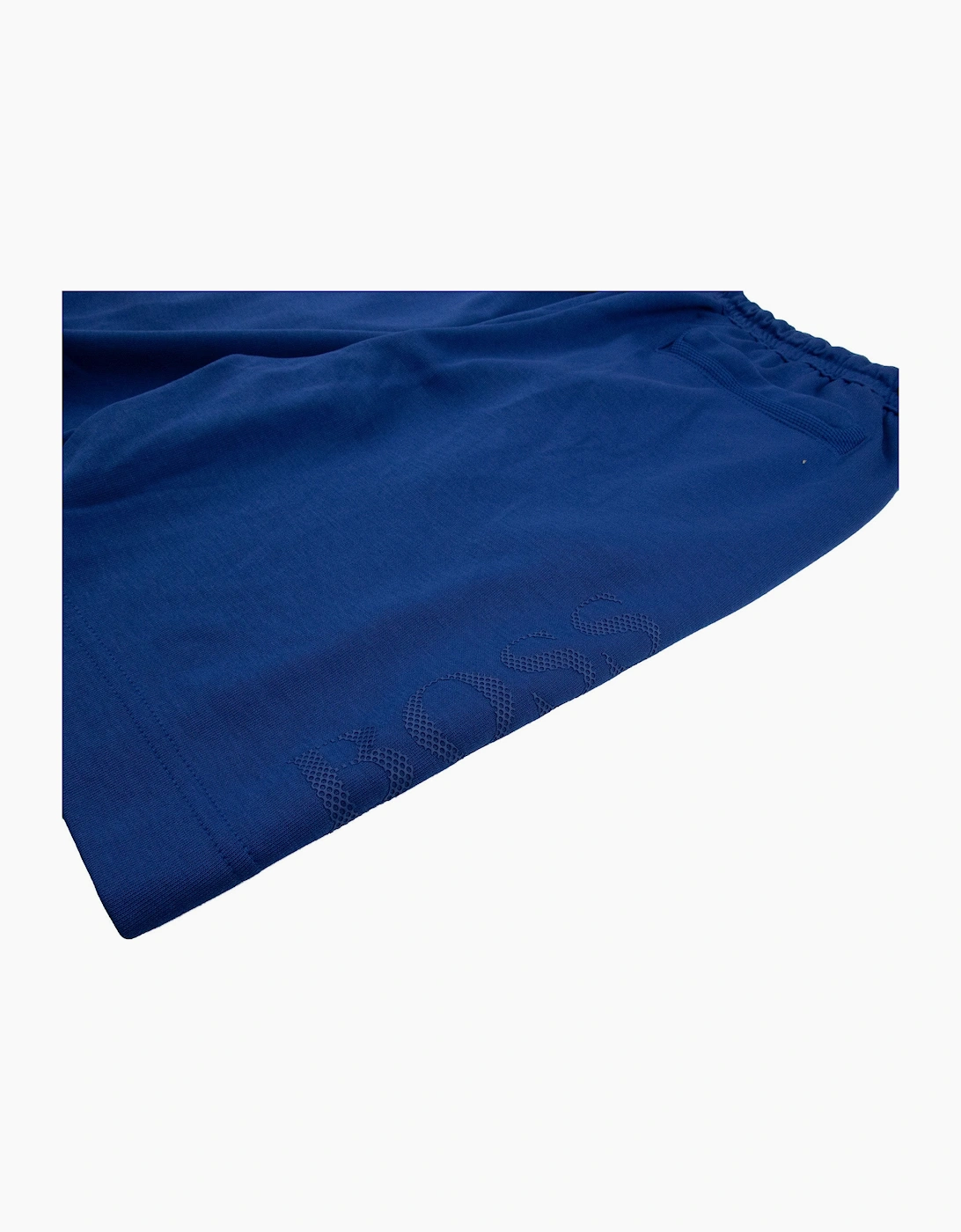 Hugo Boss Headlo Side Logo Cotton Shorts Blue