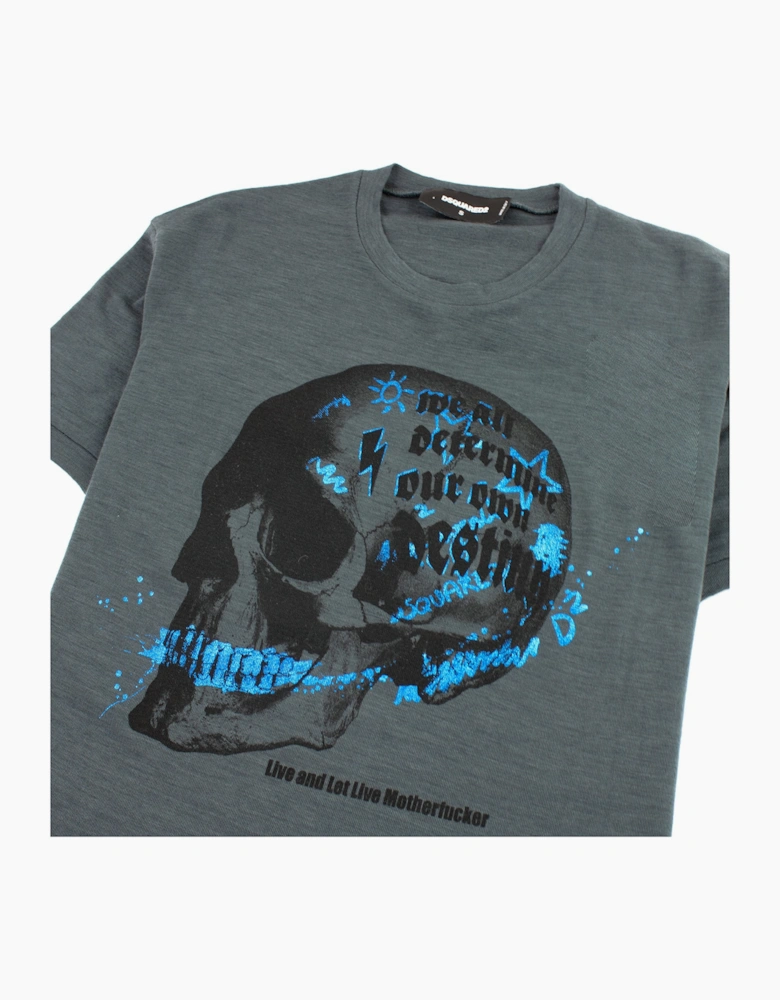 Dsquared2 Rock T-shirt Grey