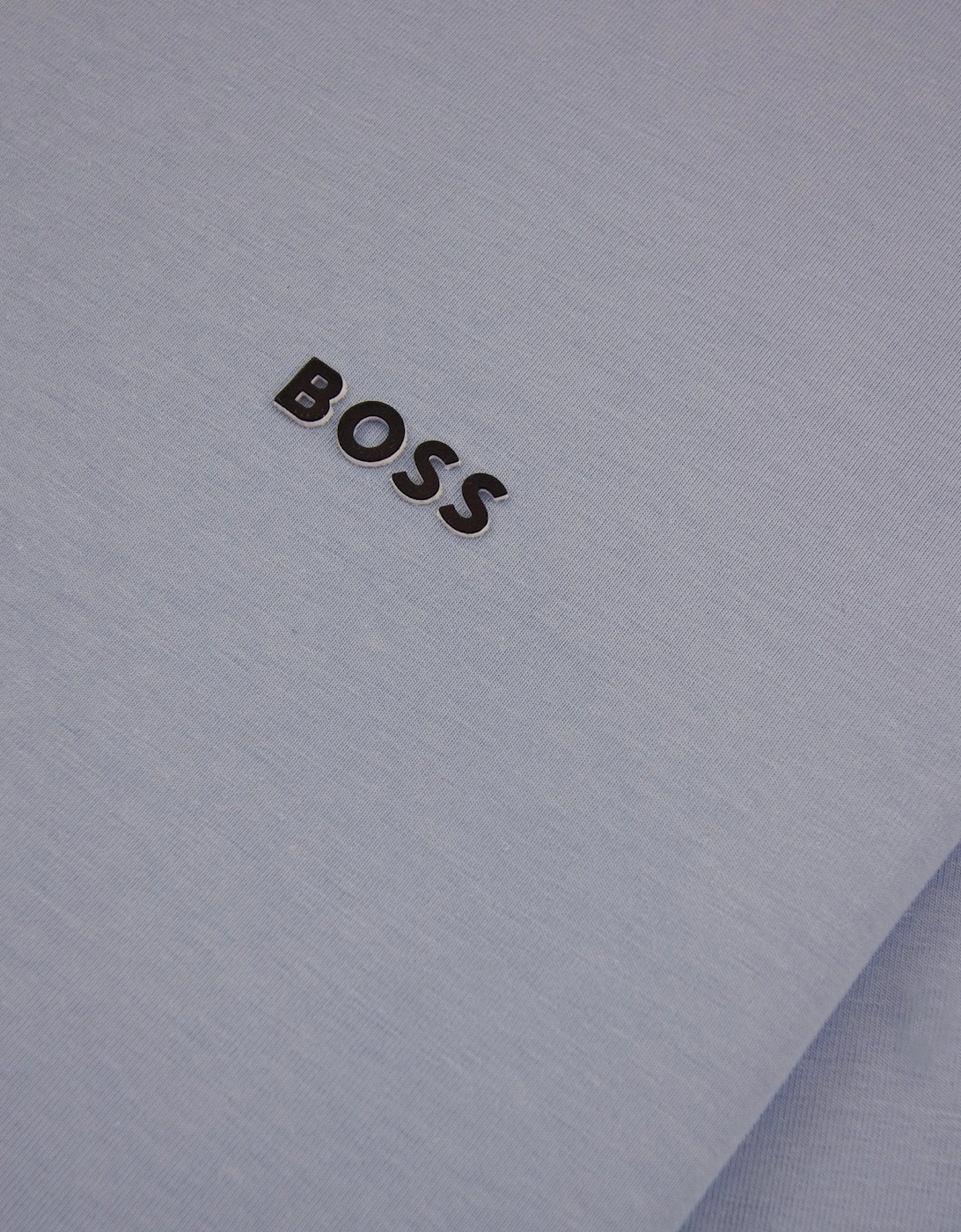 Hugo Boss Contrast Printed Logo Tee Sky Blue