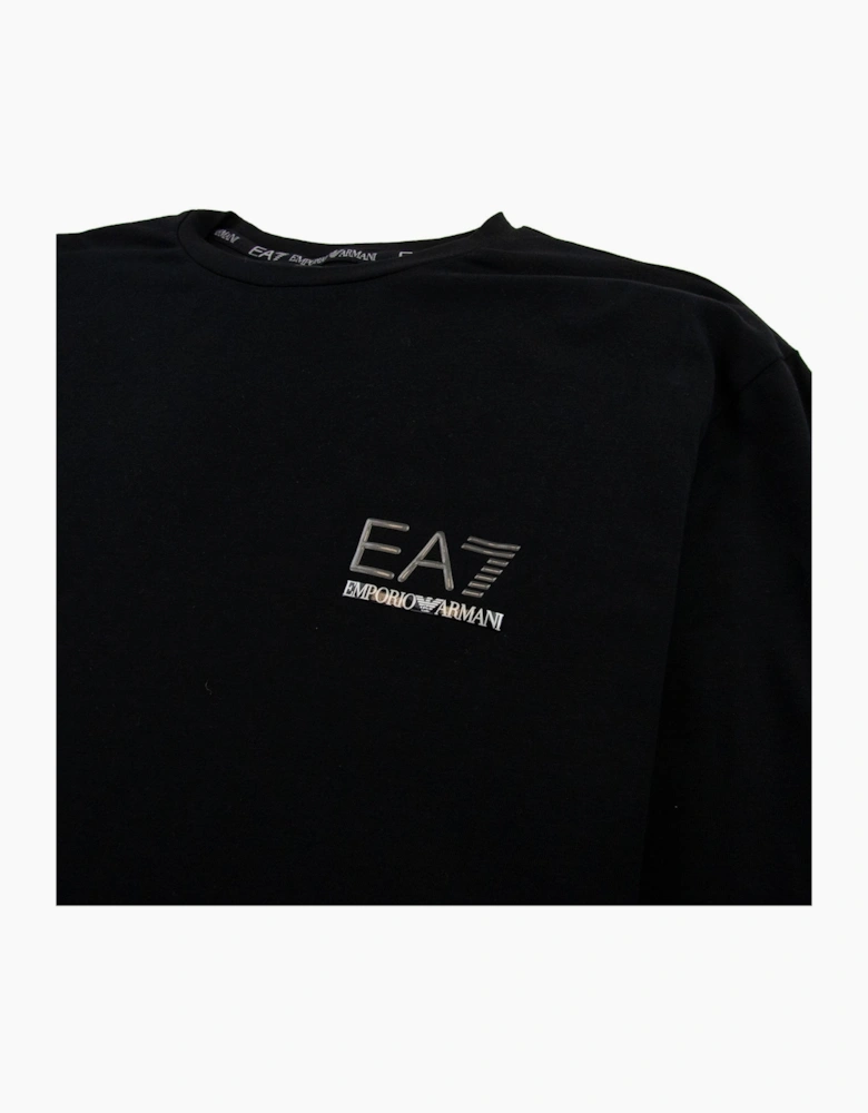 EA7 Train Evolution Long Sleeve T-shirt Black